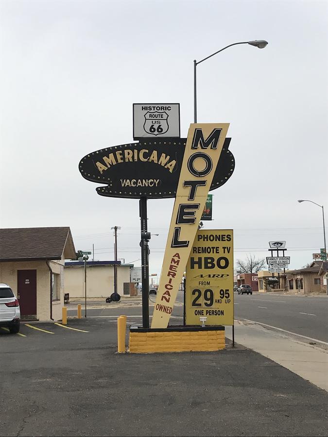 Americana Motel Tucumcari Exterior foto
